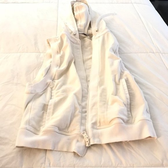 Adidas Stella McCartney white hooded vest - Picture 7 of 8